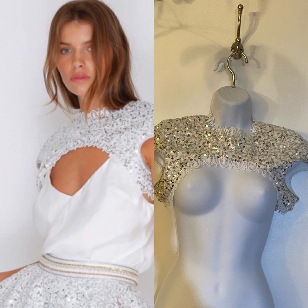 Ixiah LACUNA OVERPIECE SEQUIN 